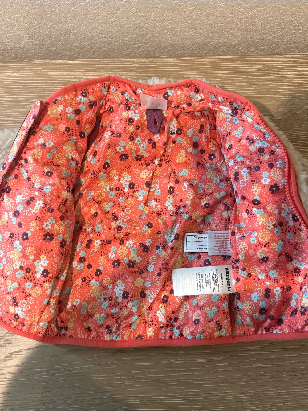 Patagonia Infant Sherpa Fleece Jacket, 3-6 Months - Picture 3 of 4